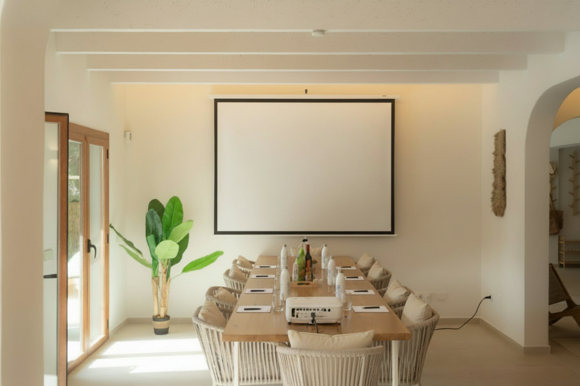 Präsentation im Innenbereich